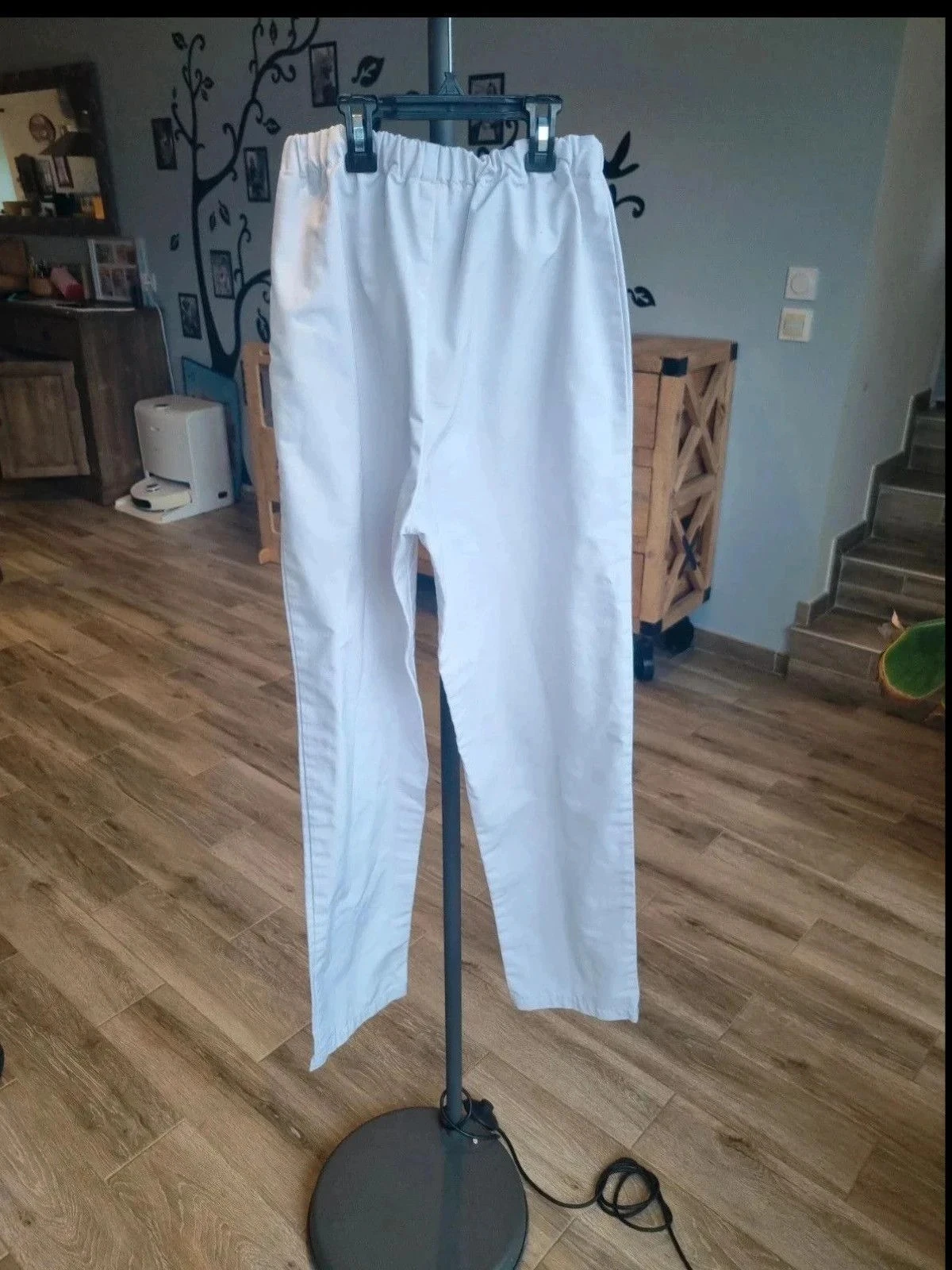 Calça de trabalho branca médica / hotelaria - Klopman - Tamanho 1 (36/38) – photo 4